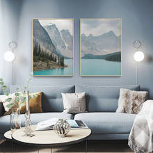 Modern Landscape Painting Canada Banff National Park Picture Prints on the Wall Art Canvas Poster for Living Room Home Decor 2024 - buy cheap