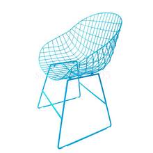 Hollow Iron Wire Chair Wrought Iron Creative Personality Dining Chair Bar Chair Simple Leisure Chair Modern Designer Chair Gold 2024 - buy cheap