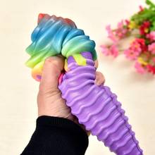 Jumbo colorido sorvete lento subindo macio criativo squeeze brinquedos simulação alívio do estresse engraçado presente de natal brinquedo para crianças 2024 - compre barato