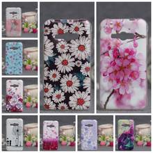 Back Cover For Samsung Galaxy J1 Ace Phone Case For Samsung Galaxy J1 Ace J110 J110F Cover Case Soft TPU 3D Relief Flower Fundas 2024 - buy cheap