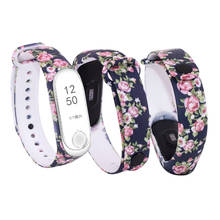 Silicone Watchband for Xiaomi mi band 6 5 Bracelet Strap Fashion Pattern Smartwatch Band Miband 3 4 Wristband Watch Accessories 2024 - buy cheap