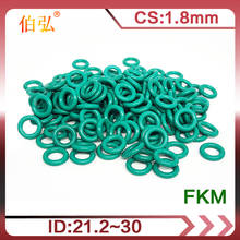 Fluororubber O-Ring 5PCS/lot FKM Sealing CS 1.8mm OD21.2/22.4/23.6/25/25.8/26.5/28/30mm O-Ring Seal Gasket Ring 2024 - buy cheap