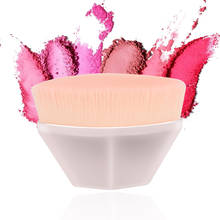 1Pcs Professional Face Liquid Foundation Brushes Flat Top Kabuki Hexagon Face Blush Powder Makeup Brush Cosmetics Tools 2024 - buy cheap