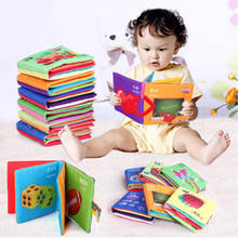 2020 novo pano macio animal reconhecer o desenvolvimento da inteligência do bebê aprender imagem cognize livro para crianças aprendizagem educação 2024 - compre barato