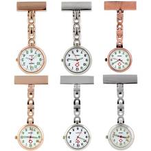 Reloj de bolsillo con números luminosos de Metal, cronógrafo de aleación pequeña, de estilo antiguo, 4 estilos, 10 unids/lote 2024 - compra barato