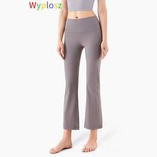 Wyplosz-pantalones de Yoga de cintura alta para mujer, mallas deportivas de entrenamiento, ropa de gimnasio, mallas de Fitness para correr 2024 - compra barato