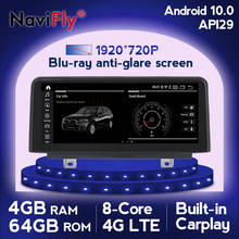 NaviFly Android 10.0 Car multimedia Player for BMW X5 F15 X6 F16 2014-2017 NBT System GPS Navigation IPS 4G LTE WIFI 1920*720 2024 - buy cheap