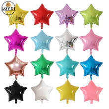 50Pcs 18Inch Colorful Pentagram Balloons Kids Balloons Five-Point Star Globo Wedding Baby Shower Kids Birthday Party Decorations 2024 - buy cheap