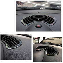 Capa de saída de ar para console central do painel do carro, guarnição para mini cooper r56 hatchback 3 portas, 2007, 2008, 2009, 2010, 2011, 2012, 2013 2024 - compre barato