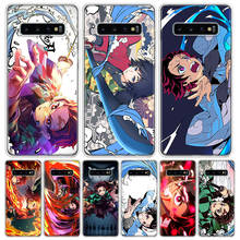 Funda de teléfono Demon Slayer Kimetsu No Yaiba HD para Samsung Galaxy A50, A70, A30S, A51, A71, A10, A20E, A40, A90, A20S, M30S, A6, A7, A8, A9 Plus 2024 - compra barato