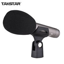 TAKSTAR CM-60-micrófono condensador profesional XLR, dispositivo cardioide, 48V, fuente de alimentación fantasma, grabación de estudio, transmisión de escenario 2024 - compra barato