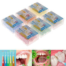 20pcs/box Interdental Brush Oral Hygiene Clean Between Teeth Oral Care Floss Brushes Dental Soft Plastic 2024 - buy cheap