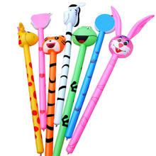 5Pcs Not Repeat 120cm Cartoon Inflatabel Animal Long Inflatable Hammer No Wounding Weapon Stick Baby Children Toys Random 2024 - buy cheap