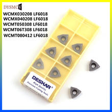 DESKAR100%WCMX030208 WCMX020408 WCMT050308 WCMT06T308 WCMT080412 SF LF6018 2d 3d 4d 5d U-shaped drill carbide blade 2024 - buy cheap