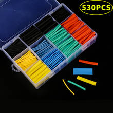 164pcs/328pcs/127pcs/530pcs Set Polyolefin Shrinking Assorted Heat Shrink Tube Wire Cable Insulated Sleeving Tubing Set 2:1 2024 - buy cheap