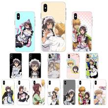 FHNBLJ anime Maid Sama Phone Case for iphone 11 12 Mini Pro Max X XS MAX 6 6s 7 8 Plus 5 5S 5SE XR SE2020 2024 - buy cheap