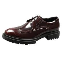 Zapatos informales de negocios para hombre, calzado de vestir de cuero nobuk, trabajo de oficina, altura aumentada, talla 38-44 2024 - compra barato