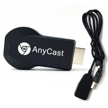 Anycast-receptor de tv miracast m2, modelos ezcast e airplay, compatível com hdmi, chromecast, wi-fi 2024 - compre barato