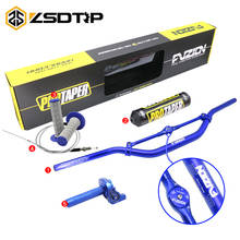 Zsdtrp 28mm protetor de guidão de motocicleta, cabo de acelerador para bicicletas de trilha 2024 - compre barato