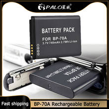 PALO BP-70A recargable de la batería para SAMSUNG ES65 ES70 ES73 PL80 PL90 PL100 ST30 ST60 SL50 SL600 TL105 TL110 WP10 WB35F 2023 - compra barato