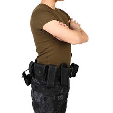 Modular Tactical Belt Duty Belt Police Security Law Enforcement Military Duty Utility Belt with Pouches Holster Gear 2024 - buy cheap