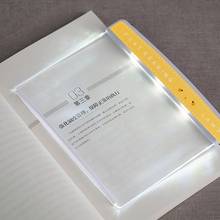 Proteção para os olhos bonito livro led leitura lampe design brilho luz plat painel noite lê lâmpada de leitura plana 2024 - compre barato