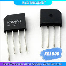 Rectificador de puente plano de cuatro pies, KBL608 KBL 608 800V 6A, 5 uds. 2024 - compra barato