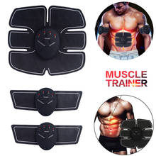 Abdominal Muscle Stimulador Electro Electrostimulation EMS ABS Home Fitness Gym Machine Building Body Arm Biceps Massager 2024 - buy cheap