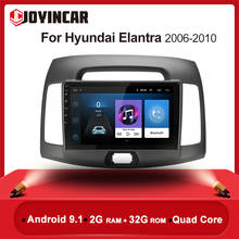 Central multimídia automotiva para hyundai elantra 2008-2014, 2 din, android 9.1, rádio automotivo, navegação gps, reprodutor de vídeo e multimídia 2024 - compre barato