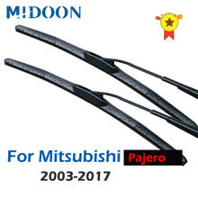 MIDOON-limpiaparabrisas híbridos para Mitsubishi Pajero Fit, brazos de gancho, modelo de 2000 a 2015, 2001, 2002, 2003, 2004, 2005, 2006, 2007 2024 - compra barato