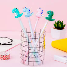 40 Pc/Lot Cute Dinosaur Animal Water Signature Gel Ink Pen/Creative Student Office Stationery /Children Prize Gift 2024 - buy cheap