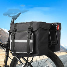 Велосипедные Сумки 28L, двухсторонняя Дорожная сумка на заднее сиденье, велосипедный багажник 2024 - купить недорого
