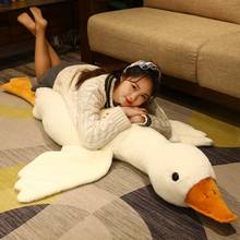 Cute Big White Goose Stuffed Toys Animal Baby Accompanying Dolls Plush Comfort Dolls Soft Pillow Cushion Nordic Home Decor Gift 2024 - buy cheap