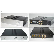 KYYSLB-caja de aluminio para amplificador de preamplificador, carcasa con perilla para amplificador de tornillo, 320x70x326MM, A3207 2024 - compra barato