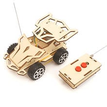 1 Set Funny Kids DIY Wireless Racing Car Model Technology Scientific Experiment Kit Educational Toys for Children Great Gifts 2024 - buy cheap