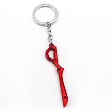 Anime KILL la KILL Keychain Matoi Ryuuko Weapon Sword Metal Keyrings Pendants Accessories Car Key Chains Holder Figure Toys Gift 2024 - buy cheap