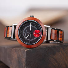 BOBO BIRD Customize Women Watches reloj mujer Wood Ladies Watch Quartz zegarek damski Wooden Dropshipping 2024 - buy cheap
