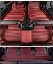 Newly mats! Custom special car floor mats + trunk mat for Toyota Fortuner 7 seats 2020-2016 waterproof carpets for Fortuner 2019 2024 - buy cheap