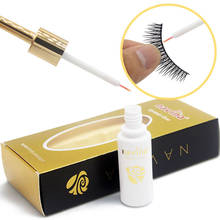 Navina 15ml False Eyelashes Makeup Adhesive False Eyelash Glue Clear-white Dark-black Waterproof Eye Lashes Cosmetic Tools 2024 - buy cheap