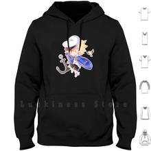 Vocaloid Oliver Chibi hoodies long sleeve Voca Vocaloid Oliver Chibi Engloid Cute Kawaii Sailor Boy Shota Shotacon 2024 - buy cheap