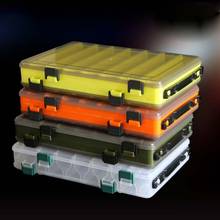 Fishing Box 14 compartments Fishing Accessories lure Hook Boxes Storage Double Sided High Strength Fishing Lure Tackle Box X145G 2024 - купить недорого