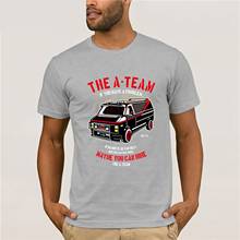 The A-Team Van Mens Funny 80's TV Programme T-Shirt Show  New Brand-Clothing T Shirts Top Tee High Quality for Man Better 2024 - buy cheap