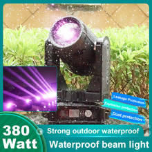 High Quality 380w Waterproof Beam Light Moving Head Double Prism 3in1 Beam Spot Wash Sharpy Beam Stage Lighting Effect 2024 - buy cheap