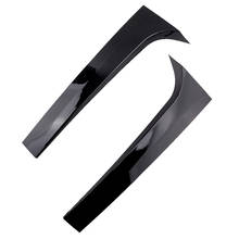 2 pçs janela traseira do carro spoiler asa lateral guarnição capa canard splitter apto para benz glk classe x204 2009-2013 2014 2015 estilo do carro 2024 - compre barato