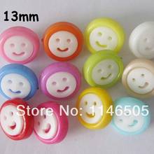 Parafusos redondos de plástico para crianças, acessórios de vestuário com mini botões redondos de 13mm zk024a com 200 peças 2024 - compre barato