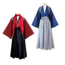 Fantasia de cosplay touken ranbu, acessórios para homens e mulheres, kimono tradicional japonês yukata para festa de halloween 2024 - compre barato