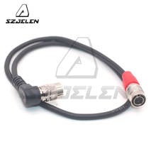 Right Angle Hirose 4pin male to Hirose 4pin For Zoom F8 Power Cable, Sound Devices 688/644/633 Power Cable 2024 - buy cheap