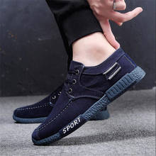 2020 Big Size 39-45 Shoes Men Canvas Shoes Comfortable Sneakers 2020 Spring New Non-slip Breathable Men Casual Shoes A710 2024 - buy cheap