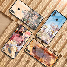 fairy tail Tempered Glass Phone Case For Huawei P20 P30 P40 P40 Lite Pro Psmart Mate 20 30 Cover Shell 2024 - buy cheap