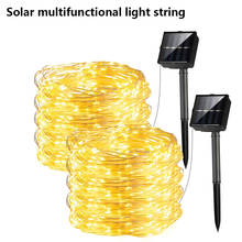 5M 10M 15M LED Solar Light LED Outdoor String Lights for Fairy Holiday Christmas Party Garland Lighting Decoration 2024 - buy cheap